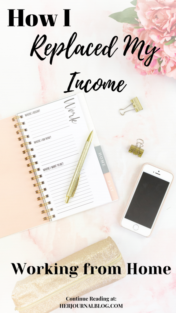 Replace My Income: My Goal and Success Working from Home