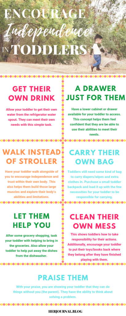 Encourage Independence in Toddlers with these 7 Easy Tips | HerJournal.blog