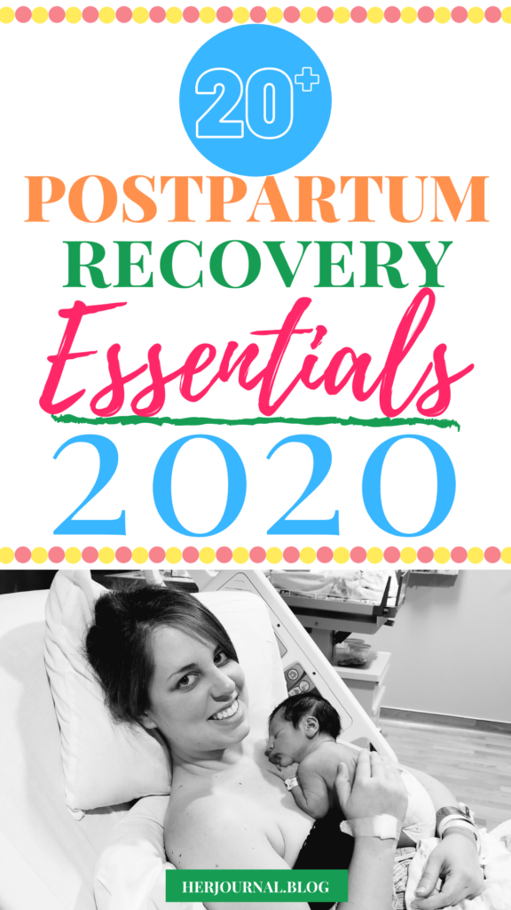 20+ Postpartum Recovery Essentials