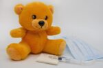Teddy bear with medical supplies: medical emergencies
